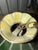 Green Mid Century Green Stained Glass Pendant Lamp For Sale - Image 8 of 8