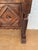 Early 20th Century Rare Spanish Carved Walnut Sideboard With Geometric Panels and Spiral Columns For Sale - Image 14 of 15