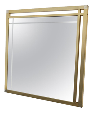 Hollywood Regency Wall Mirror, 1970s