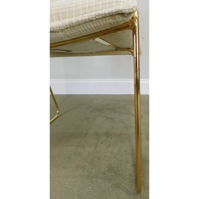 Otto Gerdau Italian Mid-Century Modern Brass Armchairs - a Pair For Sale - Image 10 of 13