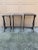 Regency Chinoiserie Nesting Tables With Gilt Scenes and Carved Feet For Sale - Image 12 of 12