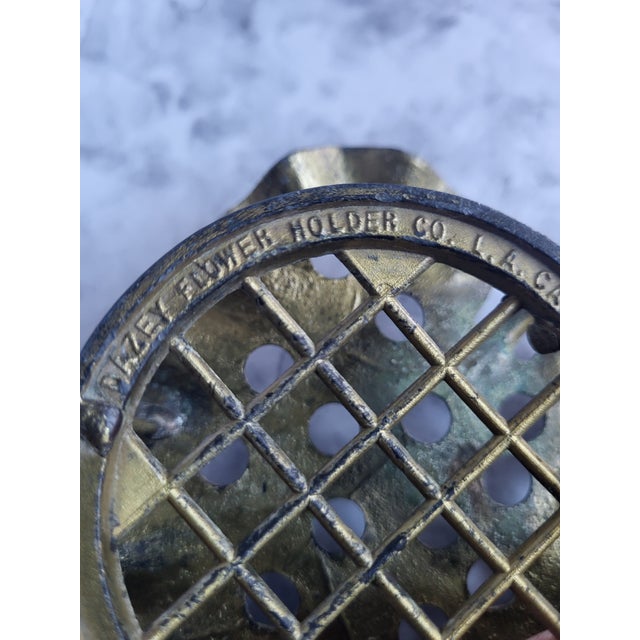Bronze 20th Century Dazey Flower Flog Insert For Sale - Image 8 of 12