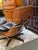 Mid-Century Modern Curver K Imus Reproduction Lounge Chair + Ottoman, Set For Sale - Image 3 of 12