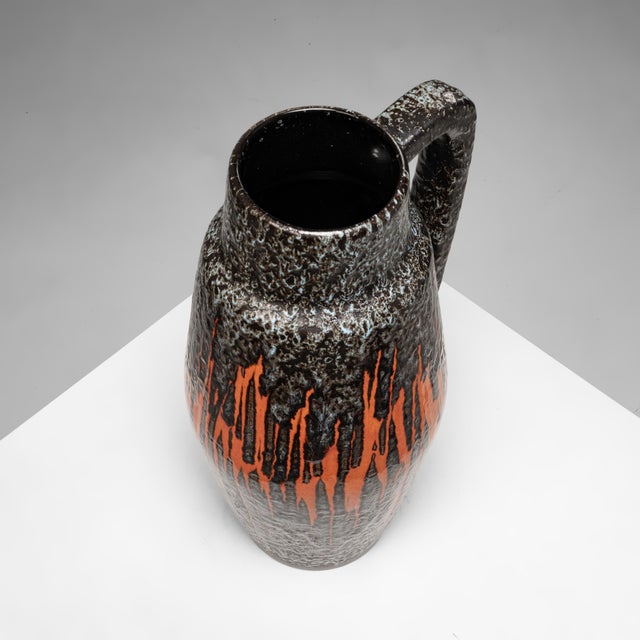 This eye-catching ceramic jug by Scheurich is a fine example of the expressive West German ceramics that became...