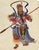 An original 18th-century gouache painting – Canton School, Taoist Warrior Deity Guan Yu.This is one of an outstanding set...