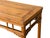 Wood Vintage Honey Wood Tone Ming Style Round Legs Console Altar Table For Sale - Image 7 of 10