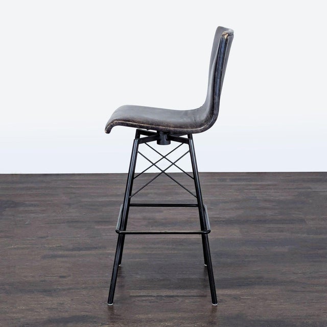 Modern Vintage Four Hands Bar Stool For Sale - Image 3 of 7