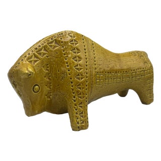 Bull by Aldo Londi for Bitossi, Italy, 1960s For Sale