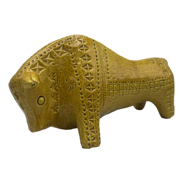 Bull by Aldo Londi for Bitossi, Italy, 1960s For Sale