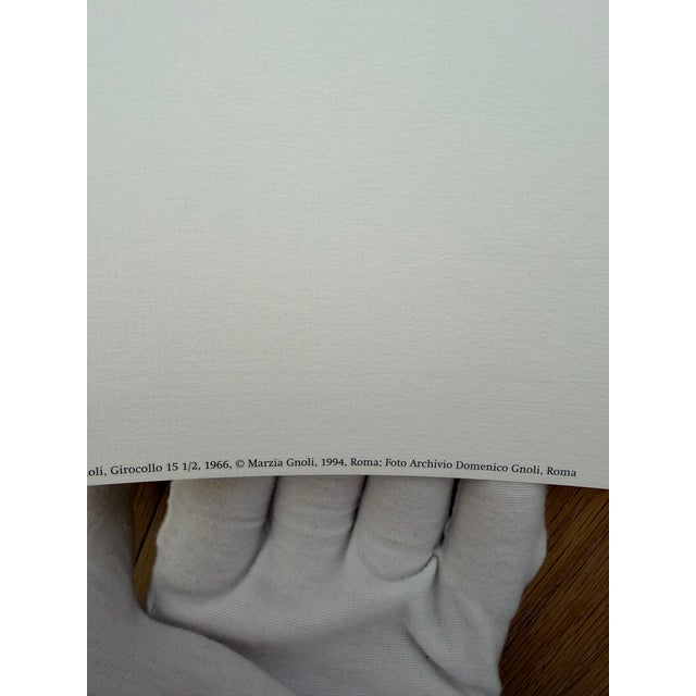 Domenico Gnoli (1933-1970), Girocollo 15 1/2, 1966, Copyright Marzia Gnoli, 1994... Printed in the Netherlands., Large Format For Sale - Image 4 of 12