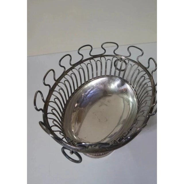 19th Century Louis XVI Wine Cooler in Silver Metal, France For Sale - Image 9 of 14