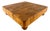 Vintage Mid Century e.l. Bruce End-Grain Footed Butcher Block, Memphis For Sale