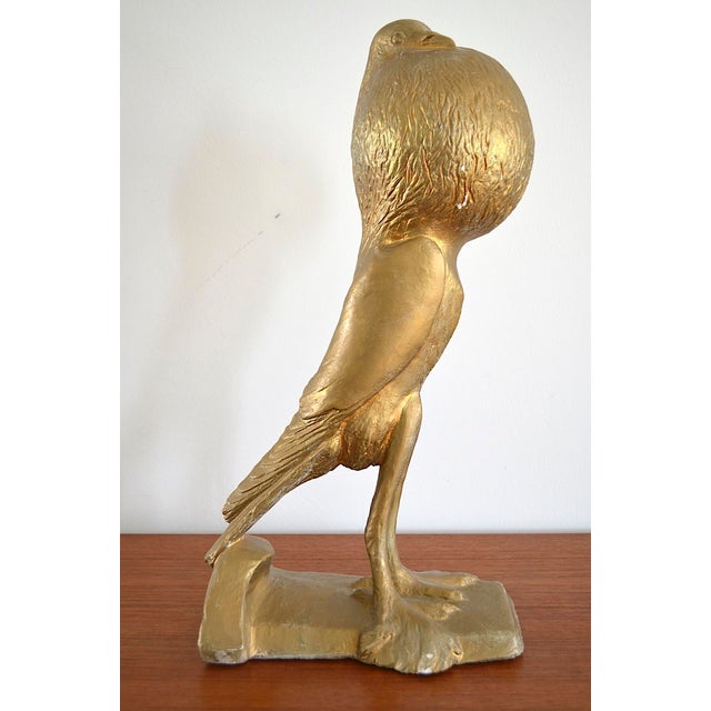 Dove Sculpture by F. Kolär, 1950s For Sale - Image 9 of 14