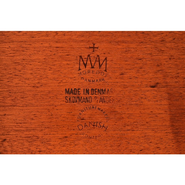 Skovmand & Andersen for Moreddi Danish Modern Teak Extension Dining Table, Newly Refinished For Sale - Image 13 of 14