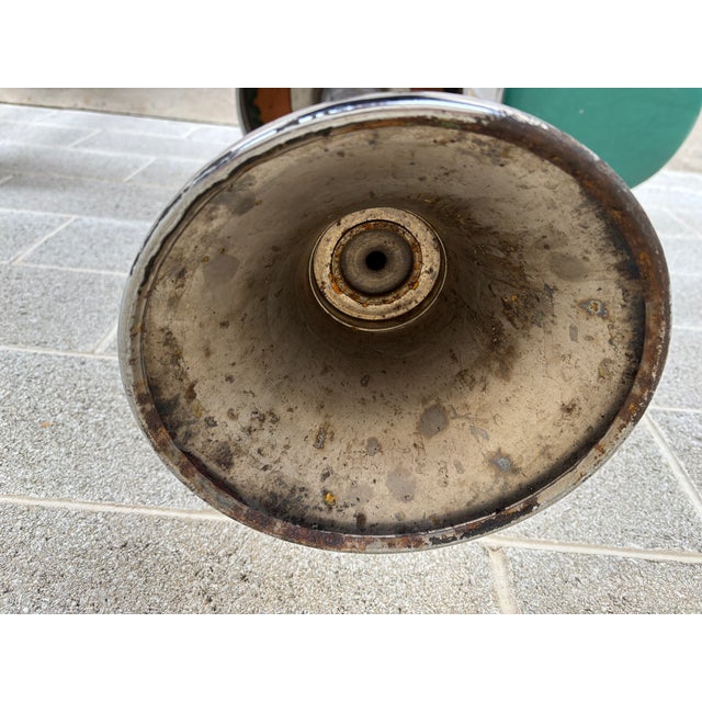 Metal Duro Chrome 1950's Drug Store/Soda Fountain Swivel Top Stools - Set of 4 For Sale - Image 7 of 8