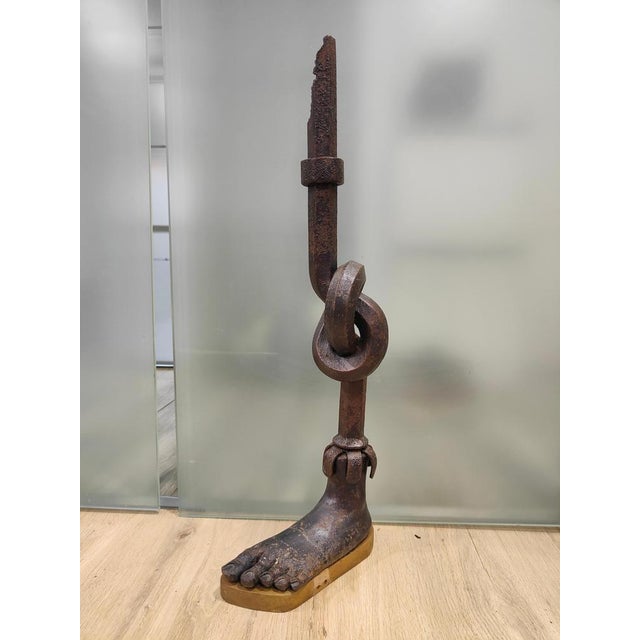 Forged Iron Sculpture, 1950s For Sale - Image 12 of 18