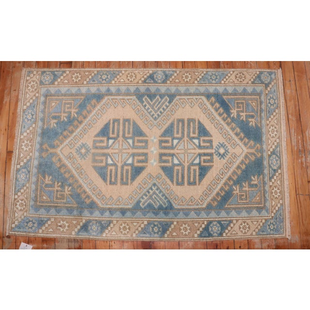 A 3rd quarter of 20th-century Turkish Konya Rug Measures: 2'6'' x 4'