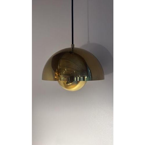 Flowerpot Pendant Lamp by Verner Panton, Denmark, 1960s For Sale - Image 4 of 9