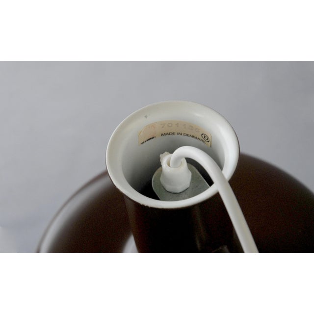 Brown Optima Wall Lamps by Hans Due for Fog & Mørup, 1970s, Set of 2 For Sale - Image 8 of 10