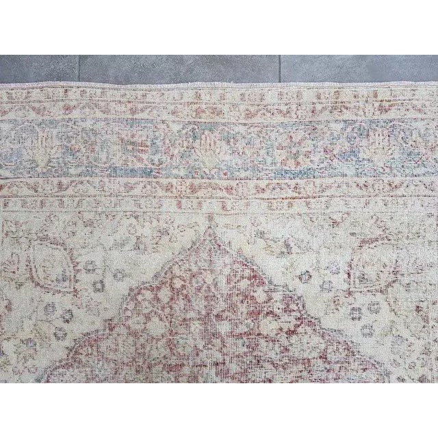 1960s Handknotted Floor Area Carpet For Sale - Image 6 of 9