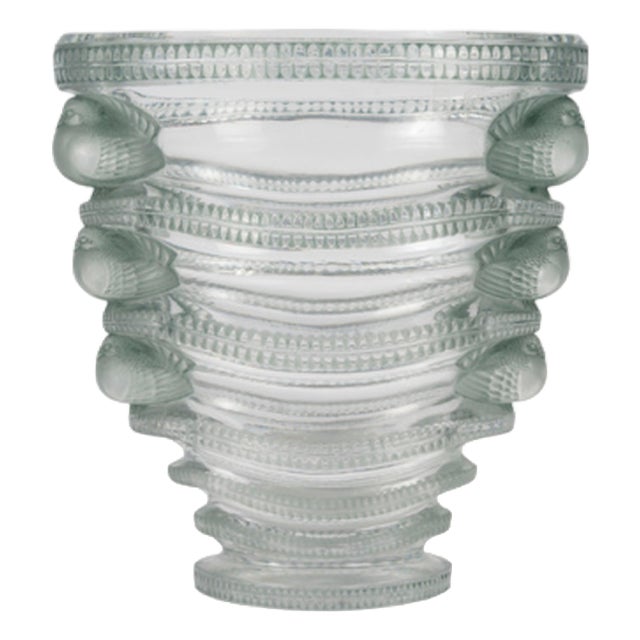 Saint Marc Vase by René Lalique, 1939 For Sale