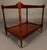 Councill Craftsmen Mahogany Hepplewhite Style Two-Tier Side Table With Brass Casters, Circa 1990 For Sale - Image 10 of 11