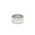 Experience timeless elegance with this authentic Cartier wedding band. Crafted in lustrous 18k white gold, the ring...