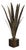 Gilt Palm Table or Floor Lamp in the style of Tommaso Barbi, Italy, 1960s For Sale