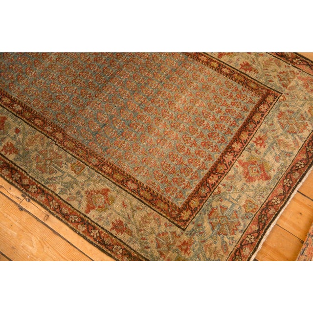 1930s Vintage Distressed Bijar Rug Runner - 3'5" x 16'3" For Sale - Image 5 of 9