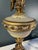Vintage Hollywood Regency Cherub Putti Ivory & Gold Table Lamp - = Original Fringed Shade For Sale - Image 4 of 7
