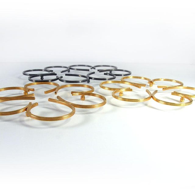 Italian Table Trivets, 1960s, Set of 3 For Sale - Image 10 of 11