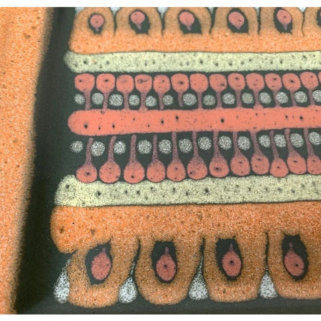 Vintage German Ceramic Plate from Keramik Manufaktur Kupfermühle, 1970s For Sale - Image 6 of 16