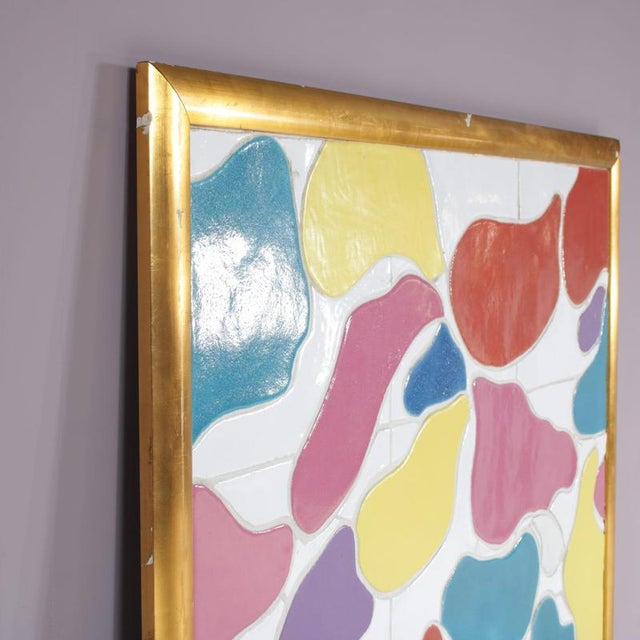 Ceramic Framed Ceramic Arwork by Jan Snoeck, Netherlands, 1990s For Sale - Image 7 of 8