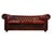 Animal Skin Chesterfield Leather Sofas from Winchester, Set of 2 For Sale - Image 7 of 9