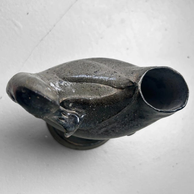 Ceramic Duck Vase Japan, 1950s For Sale - Image 14 of 18