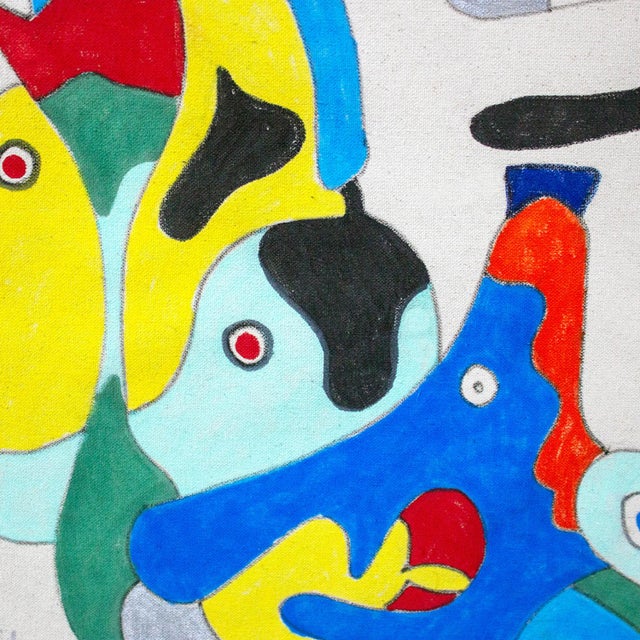 2020s “The Three Musketeers” by Nathalie Gribinski – Contemporary Abstract Expressionist Animal Fantasy For Sale - Image 5 of 7