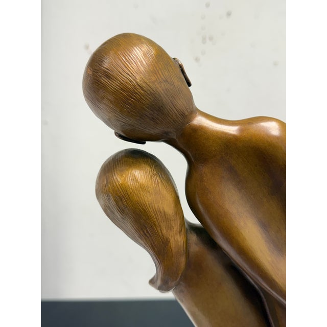 Don Panec Lovers Attachment Sculpture, Signed + Numbered Edition 3 of 50 For Sale - Image 9 of 12