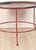 A Spanish colonial painted tray on later stand.
