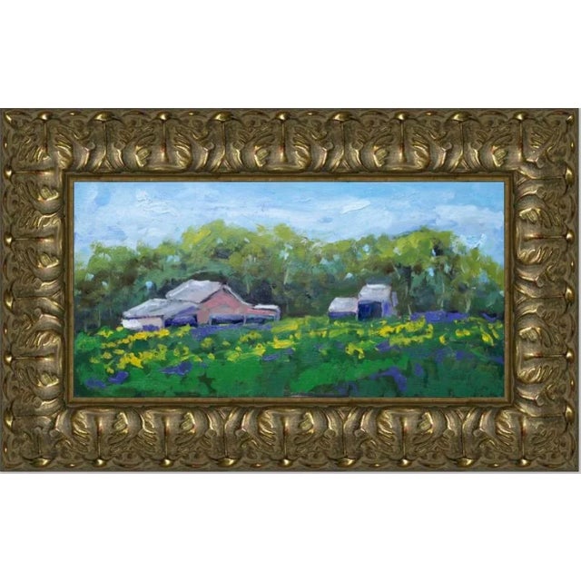 Sunflower Farm, Woodland California Oil Painting For Sale In Reno/Lake Tahoe - Image 6 of 7