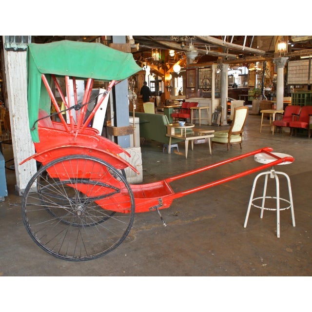 Restored Antique Rickshaw Chairish