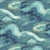 Harlequin Reflected Obsidian Wallpaper in Azurite For Sale