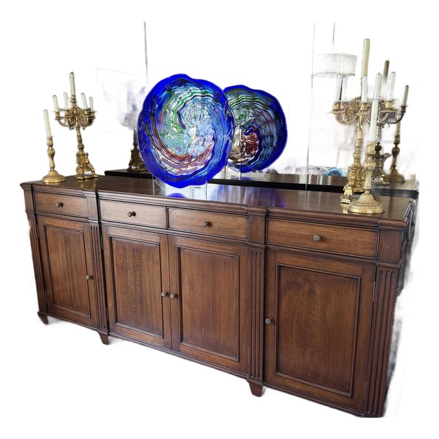 Custom Walnut Sideboard For Sale