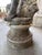 Italian Limestone Statue of Flora on Circular Stone Pedestal For Sale - Image 9 of 12