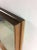 Mid Century Modern Wall Rectangular Wall Mirror With Beveled Walnut Frame For Sale In Philadelphia - Image 6 of 12