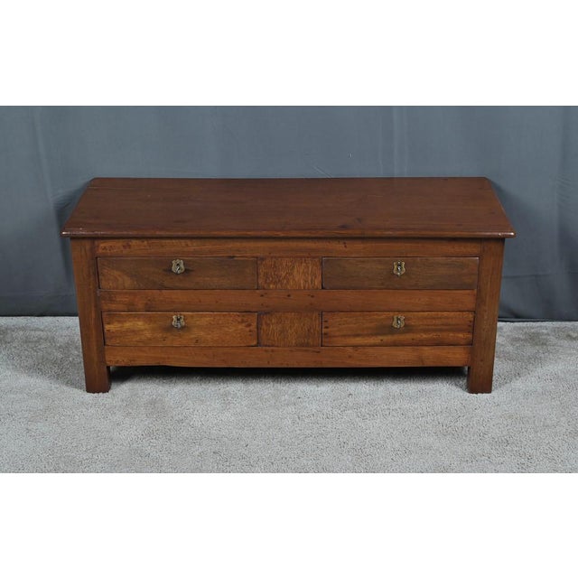 Small Teak Chest from Pondicherry, 1890s For Sale - Image 15 of 18