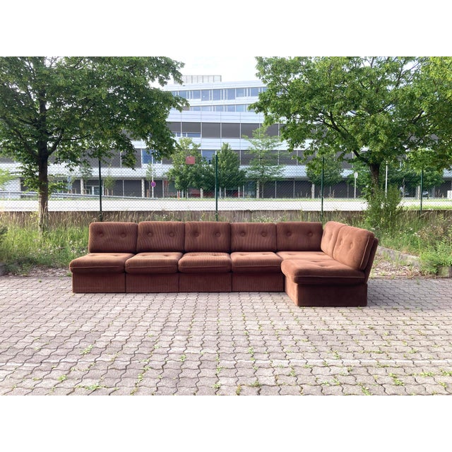 Vintage Modular Sectional Sofa, 1970s, Set of 6 For Sale - Image 6 of 18