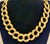 Les Bernard Les Bernard Verdura Style Gold Chain Link Necklace For Sale - Image 4 of 8
