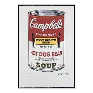 1986 Carnegie Museum of Art After Andy Warhol "Campbell’s Soup Ii" Lithograph