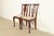 Queen Anne Henredon Style Georgian Carved Mahogany Side Chairs or Dining Chairs, Pair For Sale - Image 3 of 13