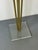 Mid-Century Hollywood Regency Standing Acrylic and Brass Coat Stand, 1970s For Sale - Image 4 of 11